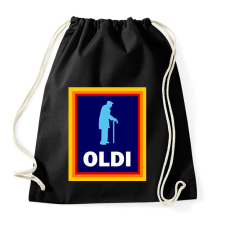 PRINTFASHION OLDI (b) - Sportzsák, Tornazsák - Fekete tornazsák