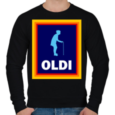 PRINTFASHION OLDI (n) - Férfi pulóver - Fekete