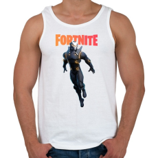 PRINTFASHION Omega Fortnite - Férfi atléta - Fehér