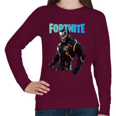 PRINTFASHION OMega Fortnite  - Női pulóver - Bordó