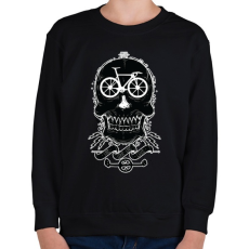 PRINTFASHION On Gear One Love - Gyerek pulóver - Fekete