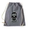PRINTFASHION On Gear One Love - Sportzsák, Tornazsák - Grafitszürke