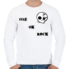 PRINTFASHION One Ok Rock - Férfi pulóver - Fehér
