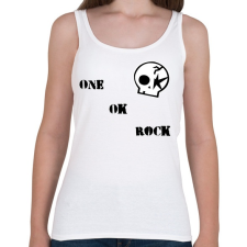 PRINTFASHION One Ok Rock - Női atléta - Fehér női trikó