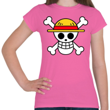 PRINTFASHION One piece - Logo - Női póló - Rózsaszín női póló