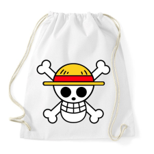 PRINTFASHION One piece - Logo - Sportzsák, Tornazsák - Fehér tornazsák