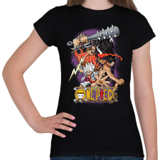 PRINTFASHION One Piece - Női póló - Fekete női póló