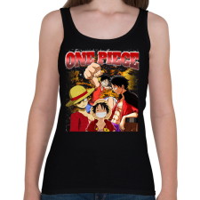 PRINTFASHION One Piece vintage - Női atléta - Fekete női trikó