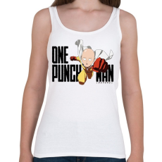 PRINTFASHION One Punch Man - Női atléta - Fehér
