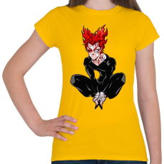 PRINTFASHION One Punch Man - Női póló - Sárga