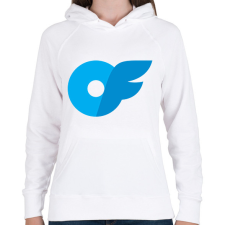 PRINTFASHION Only Fans - Női kapucnis pulóver - Fehér női pulóver, kardigán