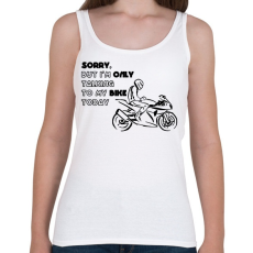 PRINTFASHION only my bike - Női atléta - Fehér