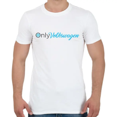PRINTFASHION OnlyVolkswagen - Férfi póló - Fehér
