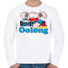 PRINTFASHION Oolong - Férfi pulóver - Fehér