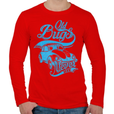 PRINTFASHION Öreg bogár - Férfi hosszú ujjú póló - Piros