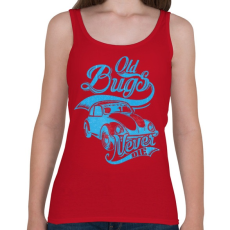 PRINTFASHION Öreg bogár - Női atléta - Cseresznyepiros