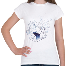 PRINTFASHION Organic prison - Női póló - Fehér női póló