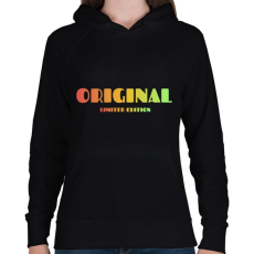 PRINTFASHION Original limited edition  - Női kapucnis pulóver - Fekete