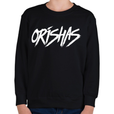 PRINTFASHION ORISHAS - Gyerek pulóver - Fekete