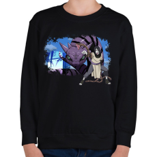 PRINTFASHION Orochimaru - Gyerek pulóver - Fekete