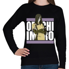 PRINTFASHION Orochimaru - Női pulóver - Fekete női pulóver, kardigán