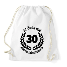 PRINTFASHION Örök ifjú - Sportzsák, Tornazsák - Fehér tornazsák