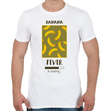 PRINTFASHION Örökké banán - Férfi póló - Fehér férfi póló