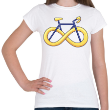 PRINTFASHION Örökké bringás - Női póló - Fehér női póló