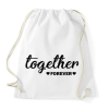 PRINTFASHION Örökké együtt - páros 2 - Sportzsák, Tornazsák - Fehér