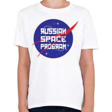 PRINTFASHION Orosz űrprogram - Gyerek póló - Fehér gyerek póló