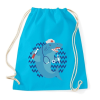 PRINTFASHION Orvos cápa  - Sportzsák, Tornazsák - Surf blue