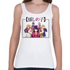 PRINTFASHION Oshio no Ko - Női atléta - Fehér