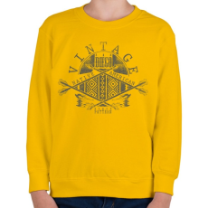 PRINTFASHION Ősi amerikai lakos - Gyerek pulóver - Sárga