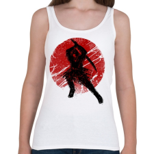 PRINTFASHION Ősi szamuráj - Női atléta - Fehér női trikó