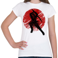 PRINTFASHION Ősi szamuráj - Női póló - Fehér női póló