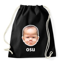 PRINTFASHION OSU - Sportzsák, Tornazsák - Fekete tornazsák