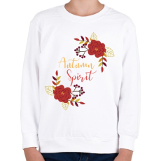 PRINTFASHION Őszi lélek - Gyerek pulóver - Fehér