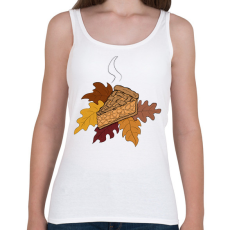 PRINTFASHION Őszi pite - Női atléta - Fehér