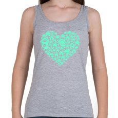 PRINTFASHION Otthon - Női atléta - Sport szürke