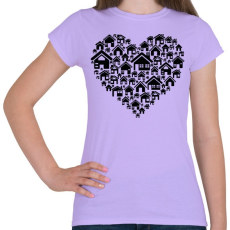 PRINTFASHION Otthon - Női póló - Viola