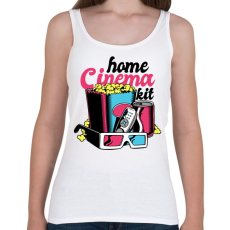 PRINTFASHION Otthoni mozi - Női atléta - Fehér