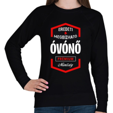 PRINTFASHION Óvónő prémium minőség - Női pulóver - Fekete
