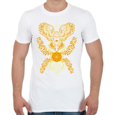 PRINTFASHION owl joga2 - Férfi póló - Fehér férfi póló