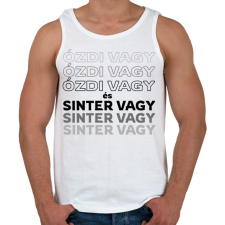 PRINTFASHION Ózdi vagy és Sinter vagy! - Férfi atléta - Fehér atléta, trikó