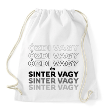 PRINTFASHION Ózdi vagy és Sinter vagy! - Sportzsák, Tornazsák - Fehér tornazsák
