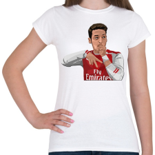 PRINTFASHION Özil - Női póló - Fehér női póló