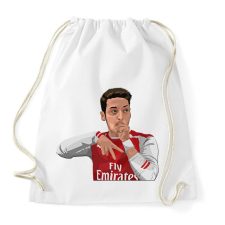 PRINTFASHION Özil - Sportzsák, Tornazsák - Fehér tornazsák