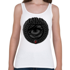 PRINTFASHION Ozirisz - Női atléta - Fehér