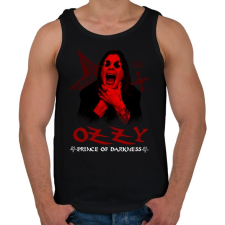 PRINTFASHION OZZY - Férfi atléta - Fekete atléta, trikó