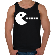 PRINTFASHION Pac-man - páros - Férfi atléta - Fekete atléta, trikó
